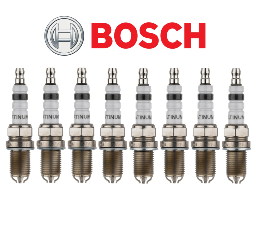 OEM Spark Plug Platinum Set 8Pcs Bosch for BMW V8 5 6 7 8 X5