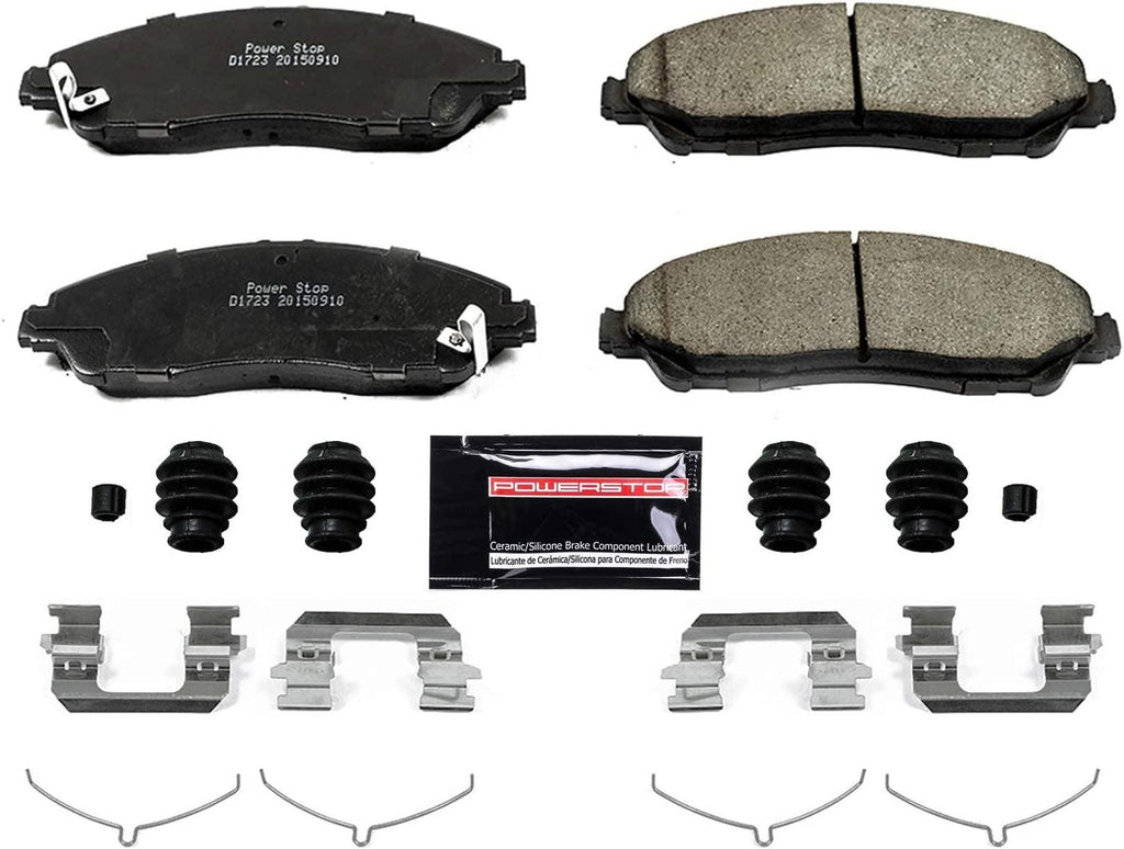 Z23-1723 Z23 Evolution Sport Carbon Fiber Infused Ceramic Brake Pad with Hardware