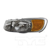 TYC Headlight Assembly for 1998-2002 Lincoln Town Car 20-6086-00