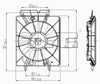 TYC A/C Condenser Fan Assembly for CR-V, Element 610530