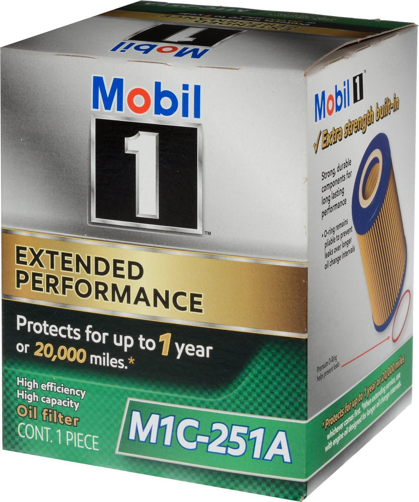 M1C-251A Extended Performance Oil Filter, 1 Pack