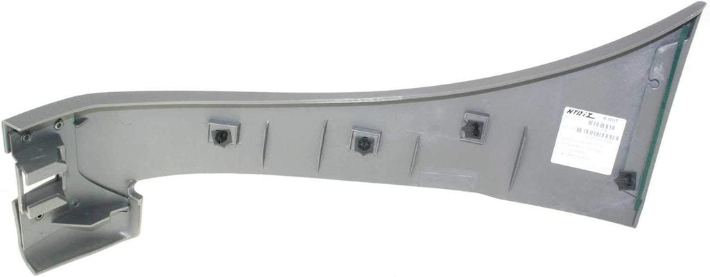 Fender Trim Compatible with 2002 Chevrolet Avalanche 1500 & 2002 Chevrolet Avalanche 2500 Lower Cladding, Trim, Gray Front, Passenger Side, Lower Cladding Partslink GM1293111