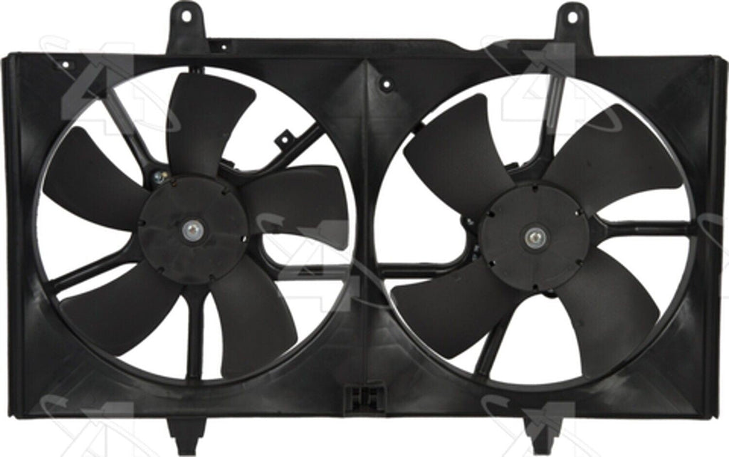 Four Seasons Dual Radiator and Condenser Fan Assembly for Maxima, Altima 76192