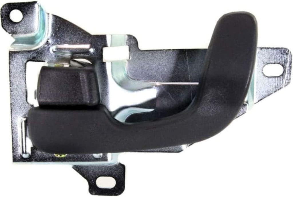 for Mitsubishi Eclipse Interior Door Handle Front, Driver Side Black (1995-1999) | with Door Lock Button | Trim:All Submodels | MI1352104 | MR757798