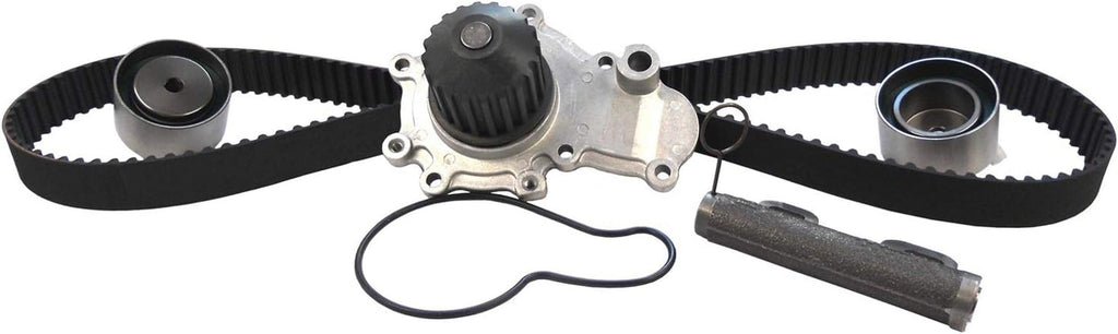 Professional TCKWP246B Timing Belt Kit with Water Pump, Tensioner, and 2 Idler Pulleys