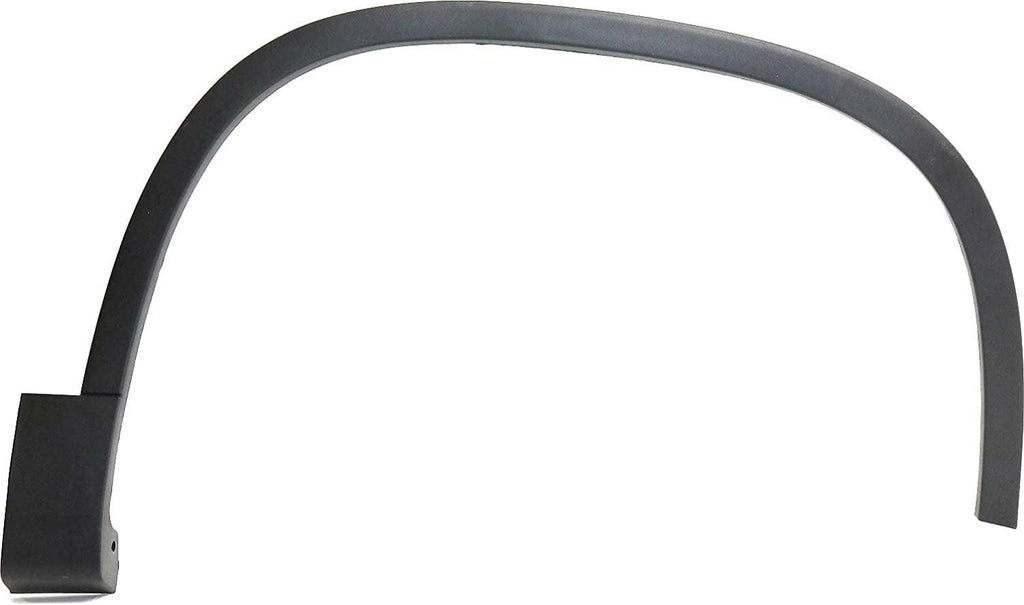 Evan-Fischer Front Fender Trim Compatible with 2009-2011 Volkswagen Tiguan Plastic Passenger Side