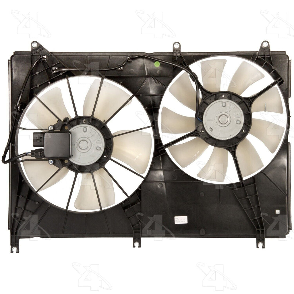 Four Seasons Dual Radiator and Condenser Fan Assembly for 04-10 Endeavor 76196