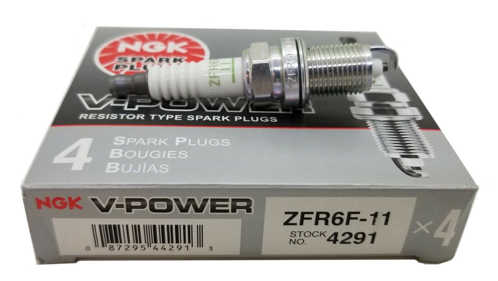 4 Plugs NGK ZFR6F-11 / 4291 SPARK PLUGS V-Power