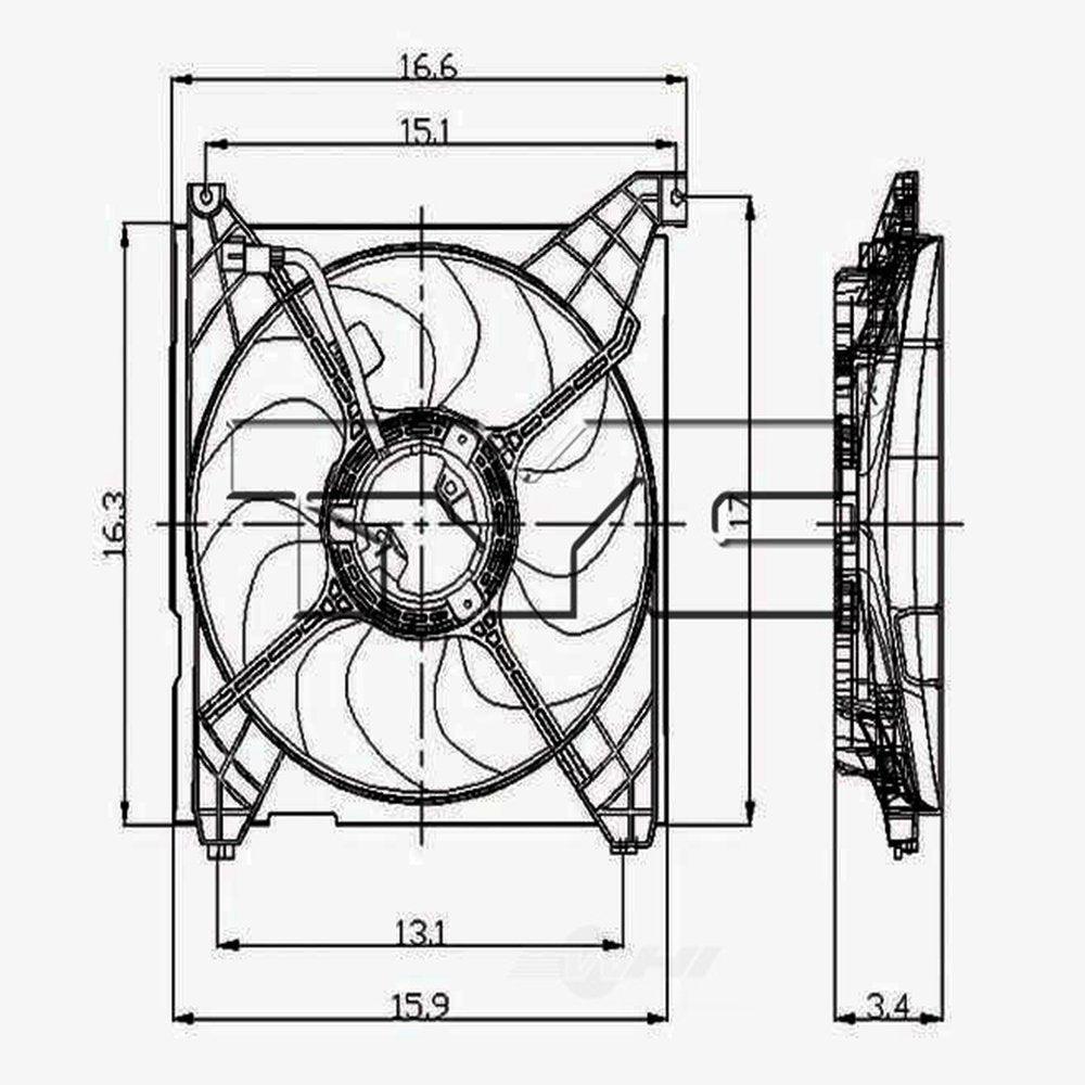 Engine Cooling Fan Assembly