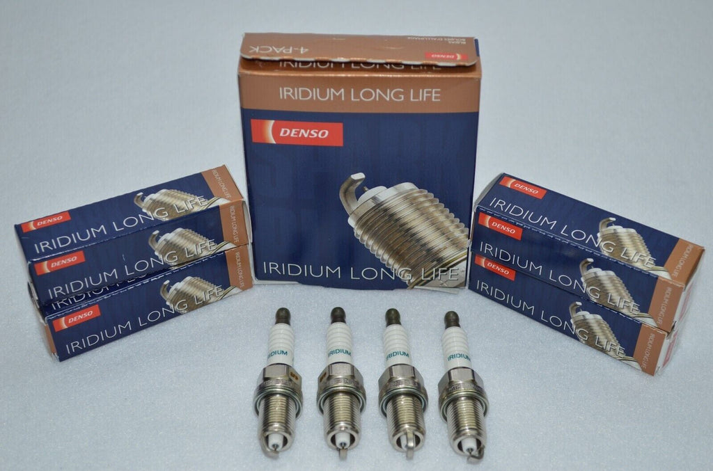 4X for Honda Civic DXEXLX1.8L DENSO Long Life Iridium Spark Plugs SKJ20DR-M11S