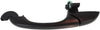 for Dodge Avenger Exterior Door Handle Rear, Driver Side Black 2008-2014 | Trim: All Submodels | CH1520128 | 1KR97AXRAB