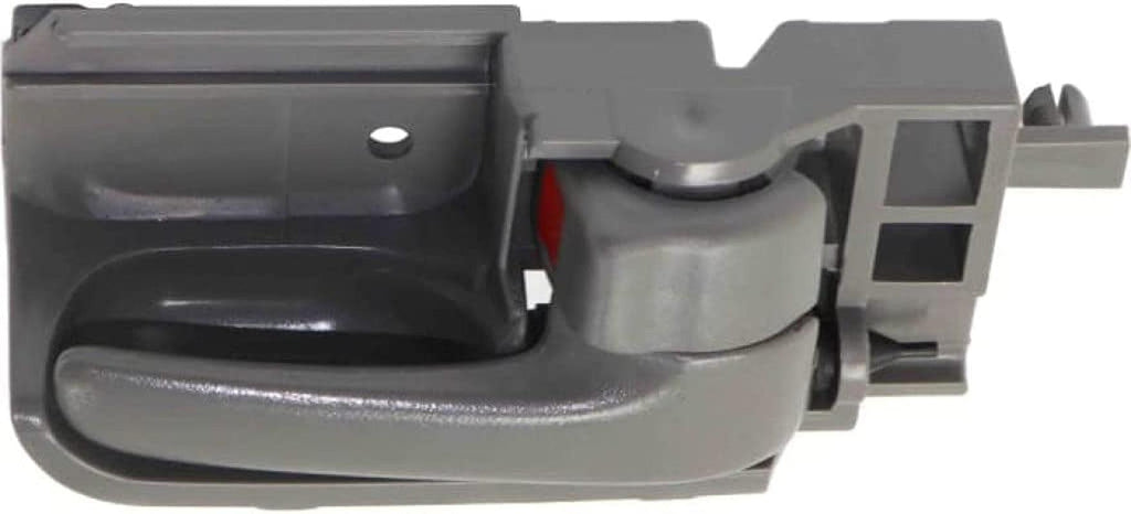 for Toyota Tacoma Interior Door Handle Front, Passenger Side Gray (2005-2012) | with Door Lock Button | Trim: Base/Pre Runner/X-Runner | TO1353136 | 6920502100B0