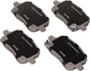 Silver 14D1160CHF1 Ceramic Front Disc Brake Pad Set