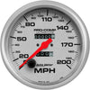 4496 Ultra-Lite In-Dash Mechanical Speedometer,5.000 In.