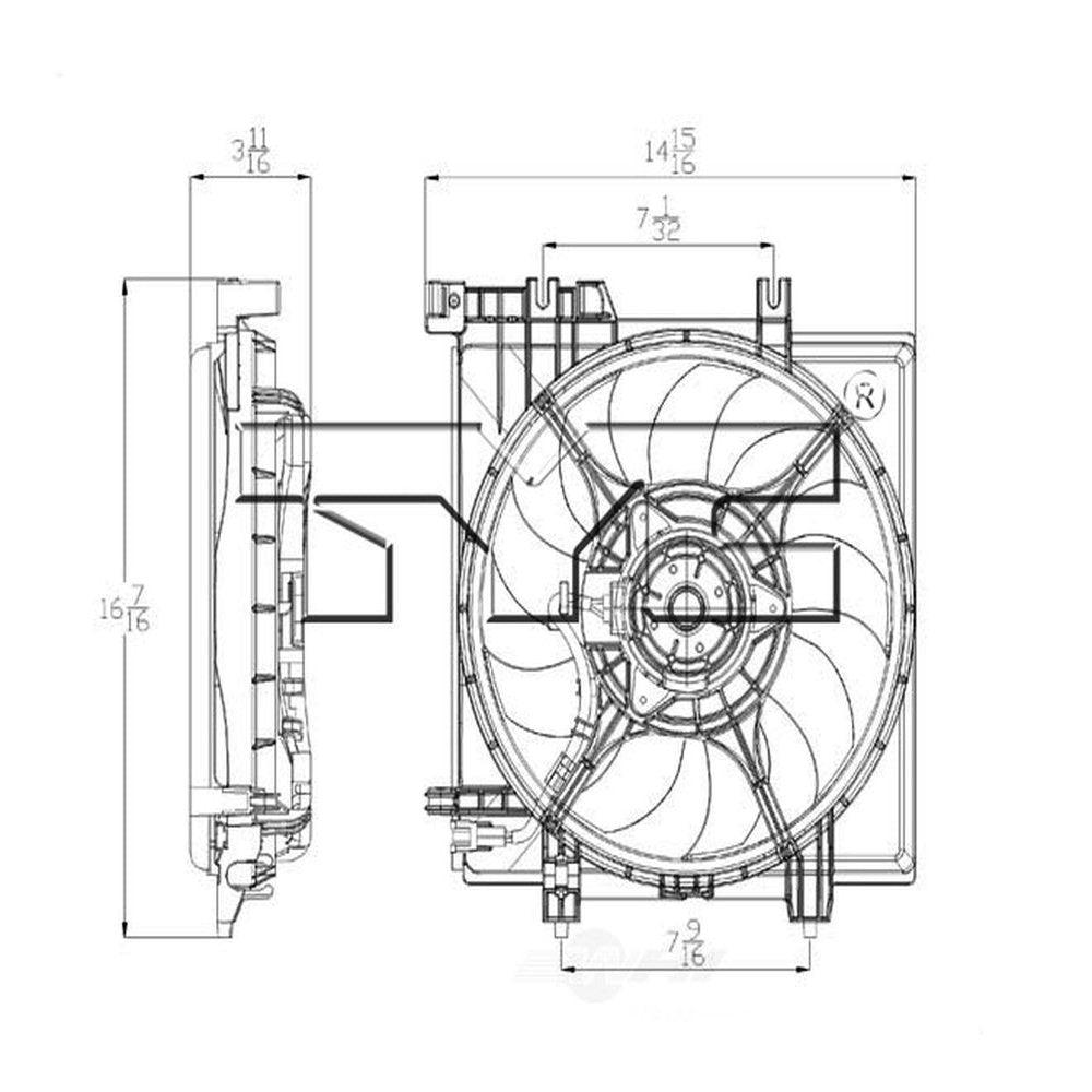 Engine Cooling Fan Assembly