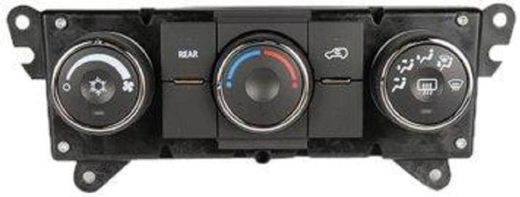 GM Genuine Parts 15-74071 Heating and Air Conditioning Control Panel with Rear Window Defogger Switch