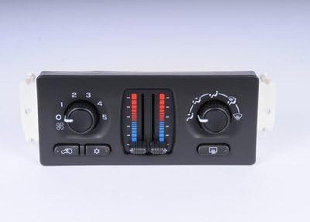 15-73502 GM Original Equipment Heating and Air Conditioning Control Panel with Rear Window Defogger Switch