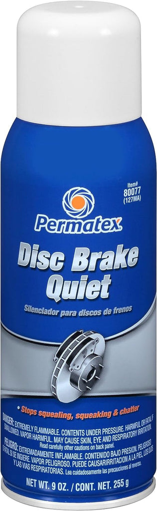 Permatex 80077 Disc Brake Quiet, 9 Oz. Net Aerosol Can