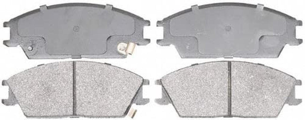 Silver 14D440M Semi-Metallic Front Disc Brake Pad Set with Wear Sensor