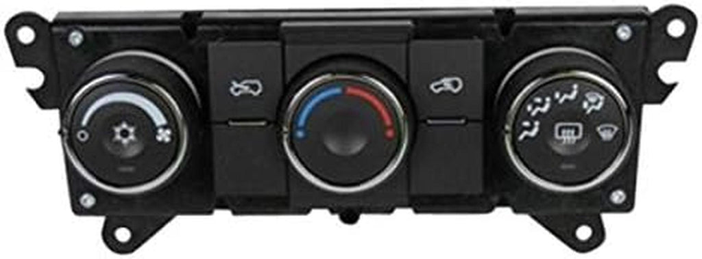 GM Original Equipment 20829245 Heating and Air Conditioning Control Panel with Rear Window Defogger Switch