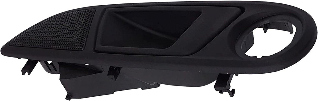 Driver and Passenger Side Interior Door Handle Set of 2 Compatible with 2011-2019 Ford Fiesta, Black