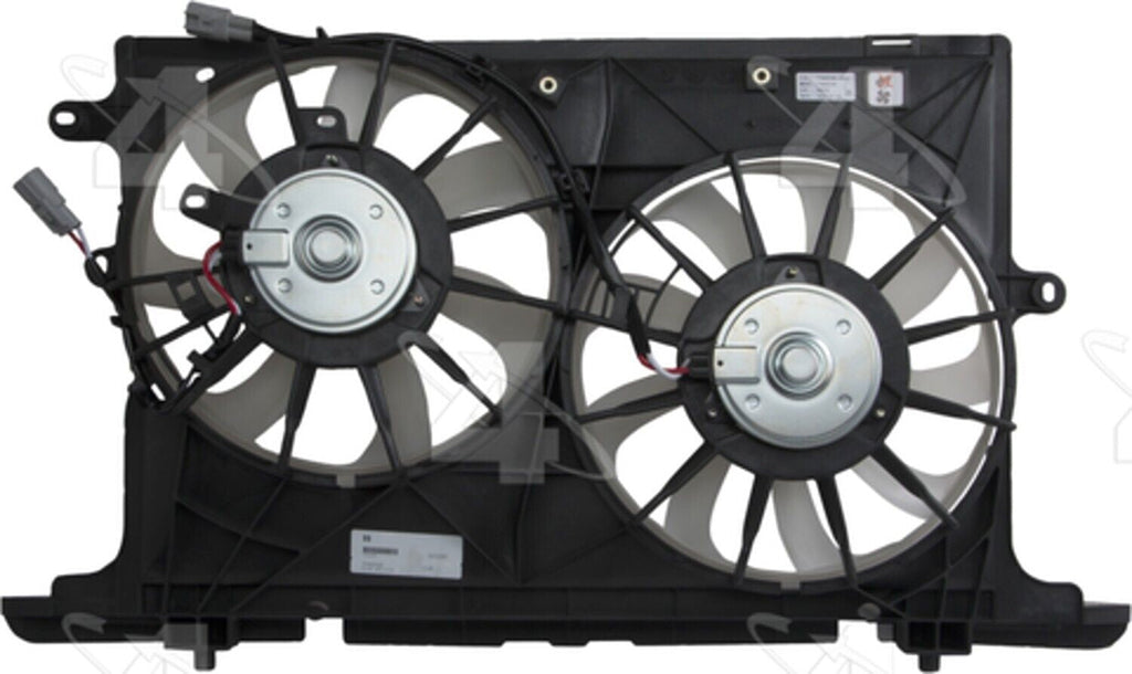 Four Seasons Dual Radiator and Condenser Fan Assembly for 08-14 Scion Xb 76262