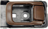 Dorman 906MX Interior Door Handle Compatible with Select Nissan Models, Brown Handle; Black Housing