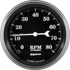 Autometer 1790 Old Tyme Black Electric Programmable Speedometer 3-3/8 In.