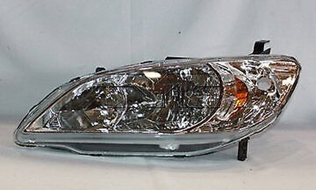 TYC Headlight Assembly for 04-05 Civic 20-6500-01-9