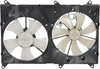 Four Seasons Dual Radiator and Condenser Fan Assembly for 04-07 Highlander 76143