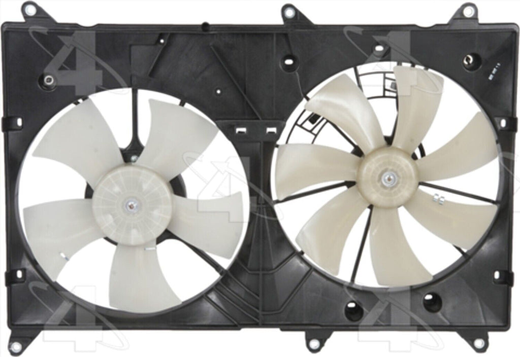 Four Seasons Dual Radiator and Condenser Fan Assembly for 04-07 Highlander 76143