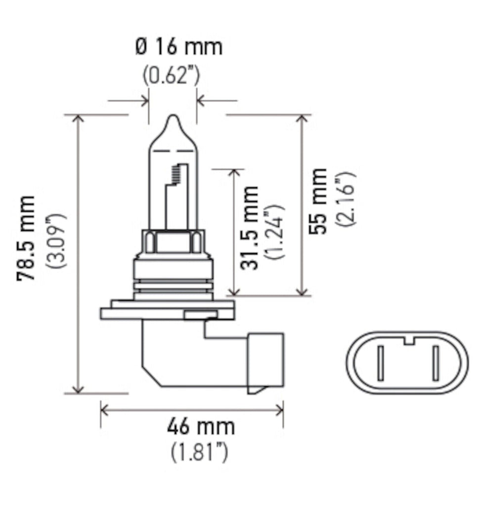 Headlight Bulb for Encore, Spyder RT (SE6), Spyder RT (Sm6)+More 9005LL