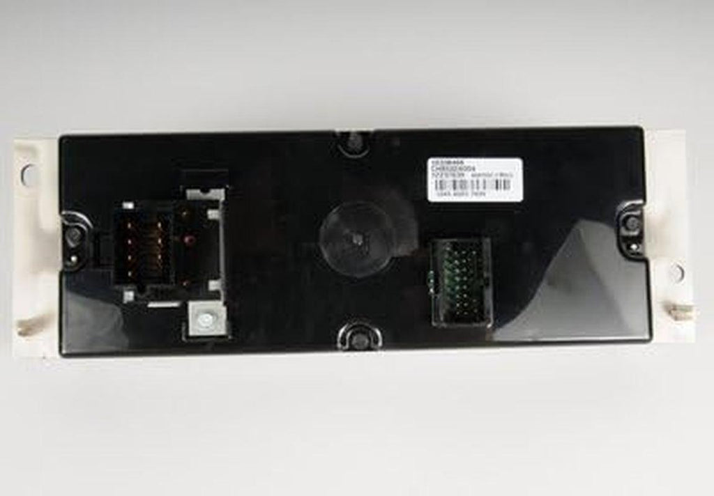 GM Original Equipment 15-72947 Heating and Air Conditioning Control Panel with Rear Window Defogger Switch