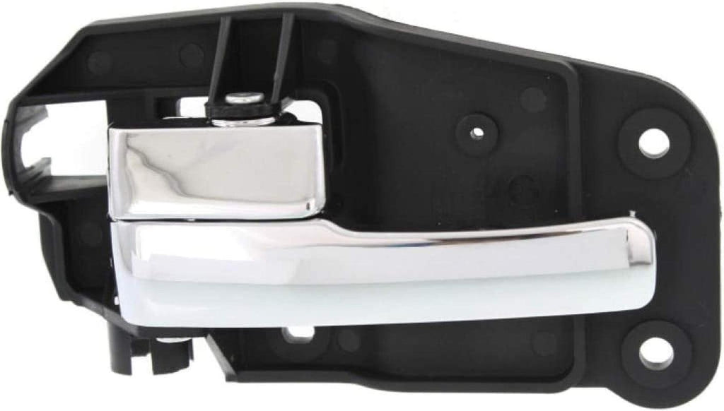 for Lincoln LS Interior Door Handle Front, Driver Side Chrome (2000-2002) | with Door Lock Button| Trim: Base/Lse