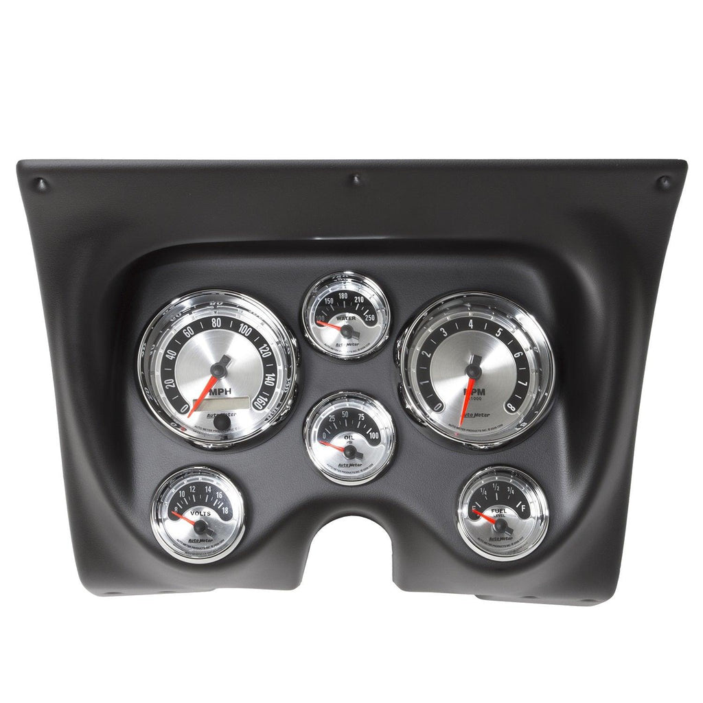 6 GAUGE DIRECT-FIT DASH KIT CAMARO/FIREBIRD 67-68 AMERICAN MUSCLE - greatparts