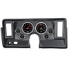 6 GAUGE DIRECT-FIT DASH KIT NOVA 69-76 DESIGNER BLACK - greatparts