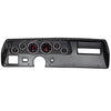 6 GAUGE DIRECT-FIT DASH KIT CHEVELLESS/ELCAMINO/MONTE 70-72 DESIGNER BLACK - greatparts