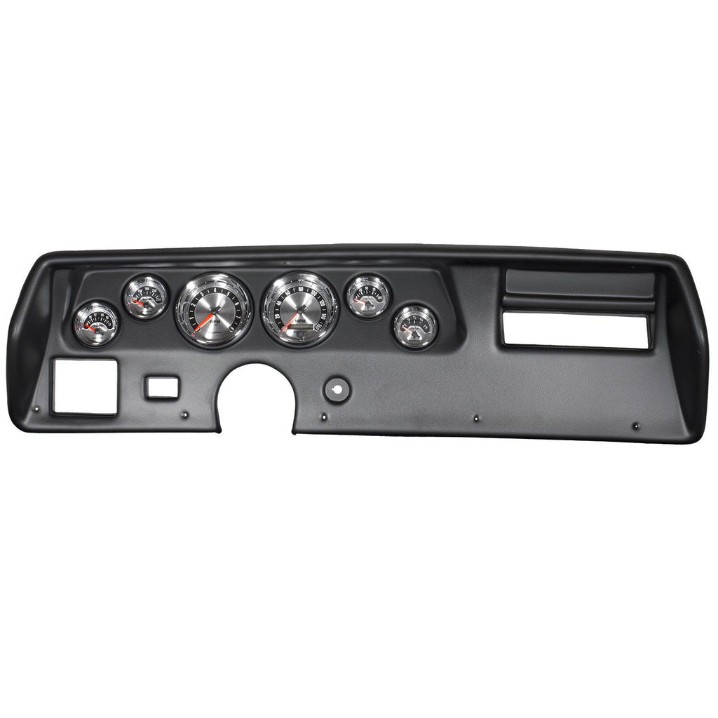 6 GAUGE DIRECT-FIT DASH KIT CHEVELLESS/ELCAMINO/MONTE 70-72 AMERICAN MUSCLE - greatparts