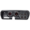 6 GAUGE DIRECT-FIT DASH KIT B-BODY / CHRGR / GTX / ROAD RUNNER / SAT 71-74 DESIGNER BLACK - greatparts