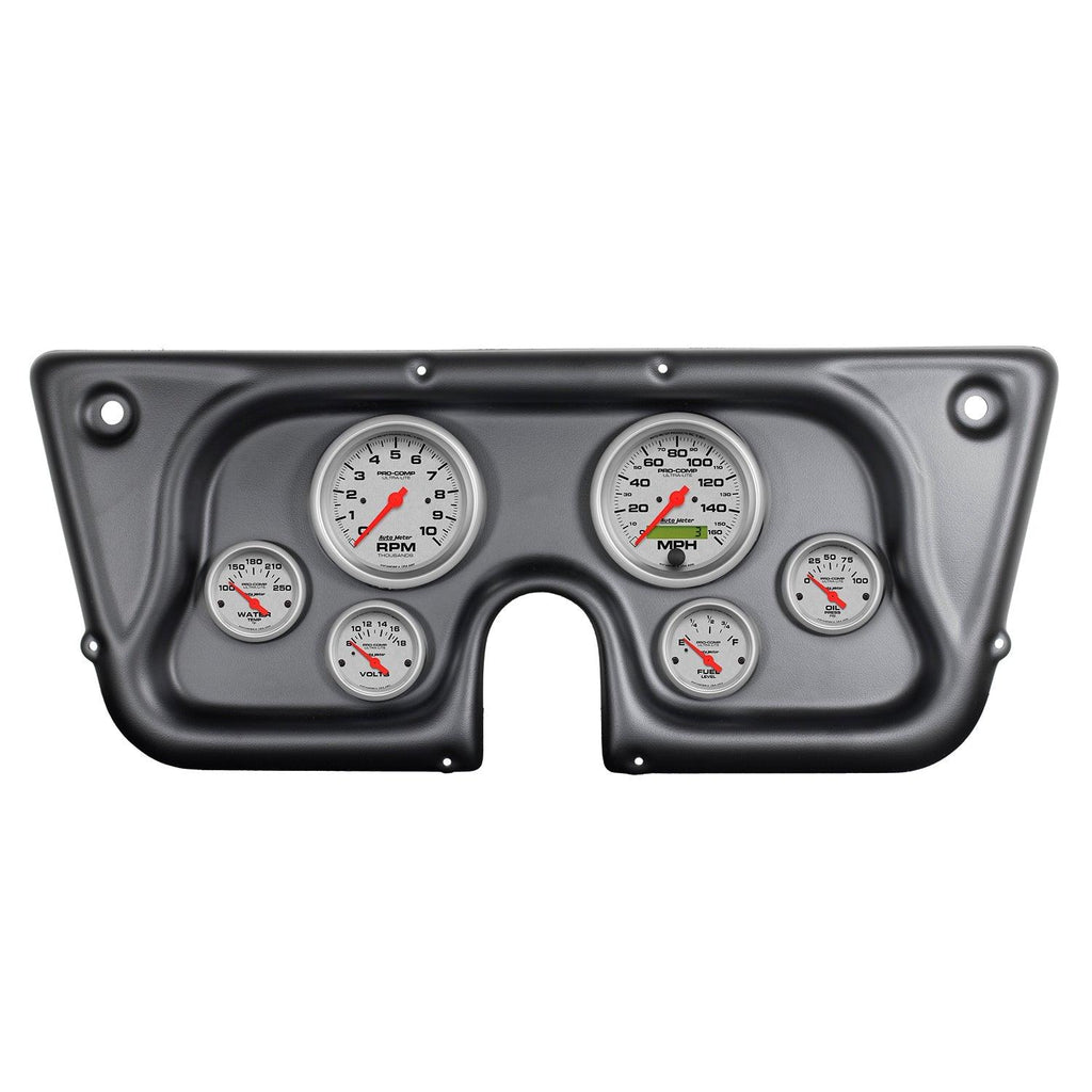 6 GAUGE DIRECT-FIT DASH KIT CHEVY TRUCK C / K / K5 / SUBURBN 67-72 ULTRA-LITE - greatparts