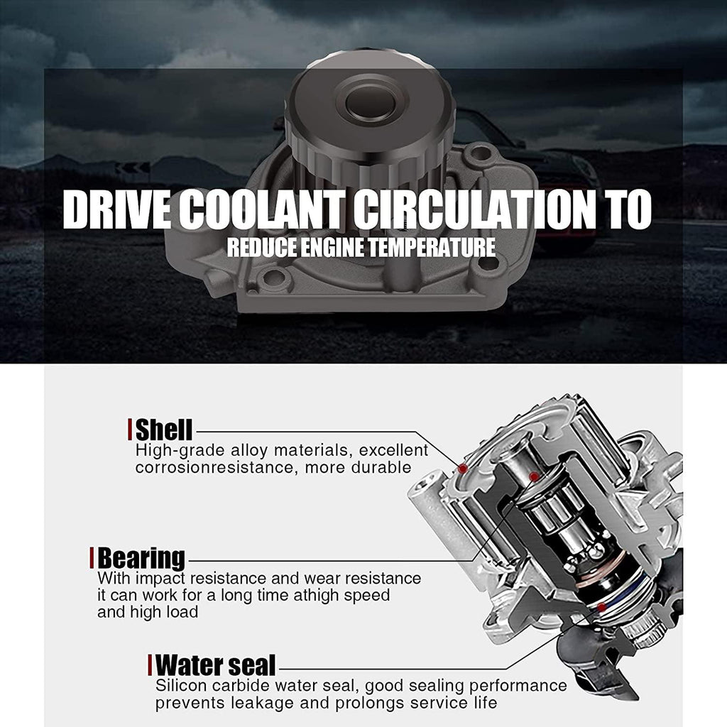 ® for 03-08 Acura MDX RL TL Honda Odyssey J30A J32A J35A J37A Timing Belt Kit Water Pump