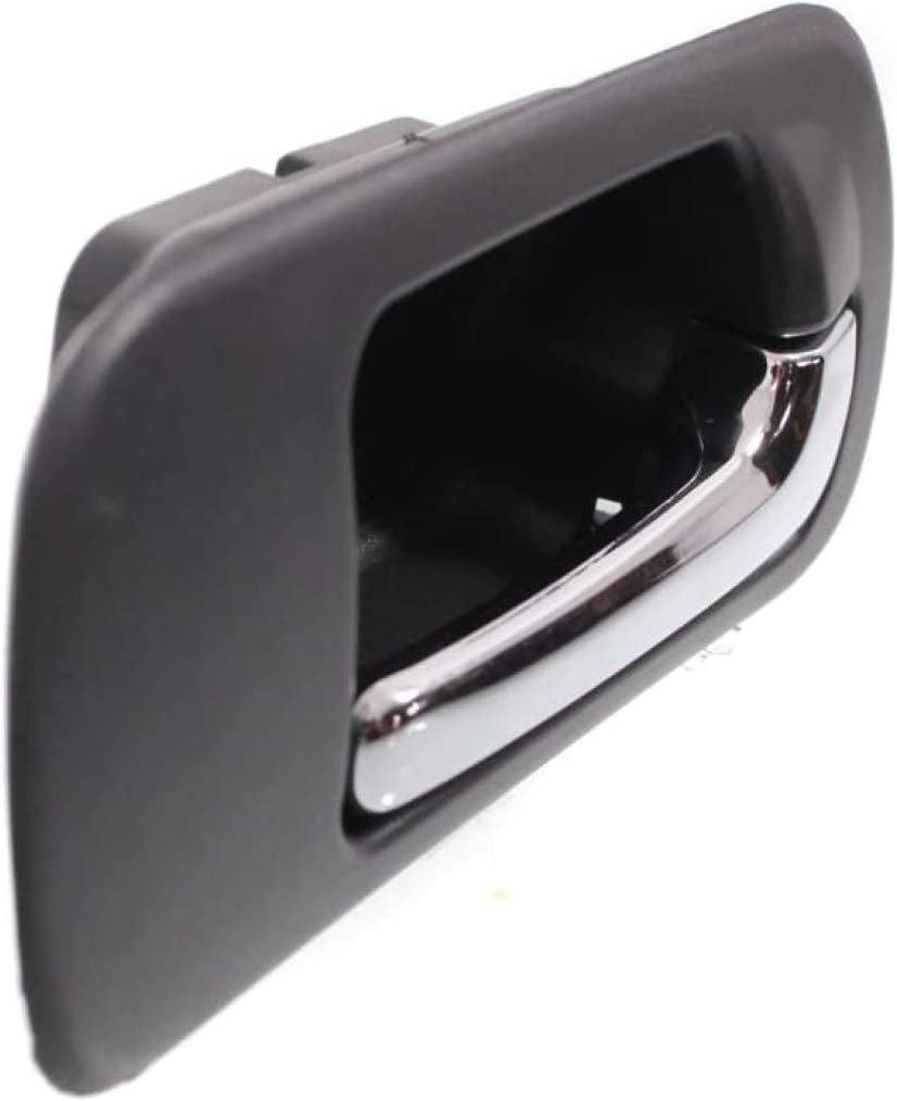 for Honda Civic Interior Door Handle Front, Passenger Side Black Bezel with Chrome Lever (2001-2005) | Trim:All Submodels | HO1353127 | 72120S5A003ZA