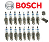 OEM Spark Plug Platinum Plug Bosch for Mercedes V8 CL CLK CLSEG ML RS L (16Pcs)