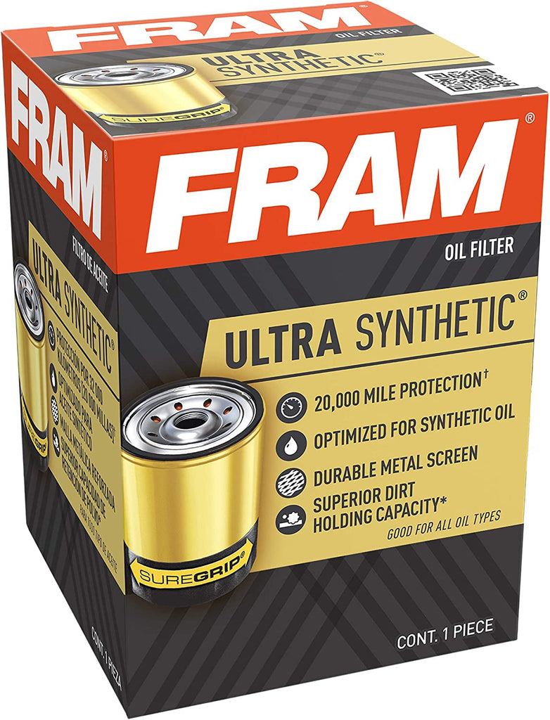 Ultra Synthetic Automotive Replacement Oil Filter, Designed for Synthetic Oil Changes Lasting up to 20K Miles, XG3786 (Pack of 1)