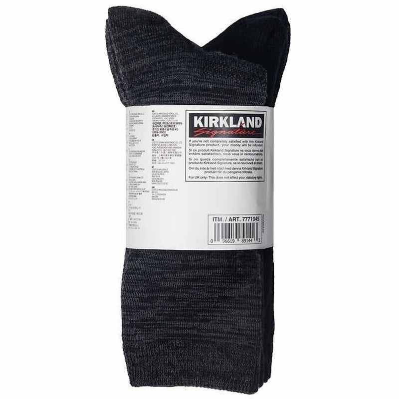 Kirkland Signature Ladies' Extra-Fine Merino Wool Blend Crew Sock, 4-Pair