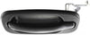 For Chevy Silverado 1500/3500 2001 02 03 04 05 2006 Door Handle Driver Side | Rear | Outer | Crew Cab | Textured Black | Replacement for GM1520105 | 15721571, 19356470