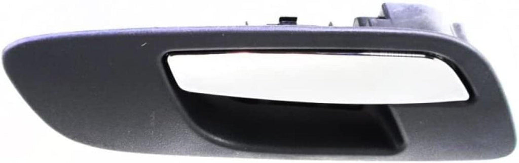 for Chevy Tahoe Interior Door Handle Front Driver Side Black Bezel with Chrome Lever 2007-2014 | Trim:All Submodels