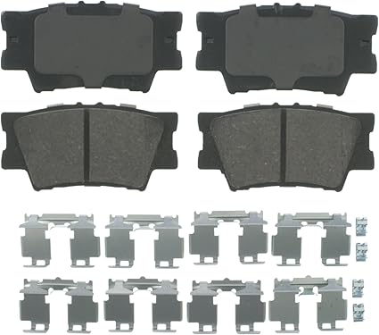 Wagner QuickStop ZD1212 Rear Disc Brake Pad Set for 2018 Toyota RAV4