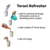 Torani Sugar Free Syrup, Raspberry, 25.4 Ounce (Pack of 4)