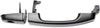 for Ford Freestyle Exterior Door Handle Front, Driver Side Primed (2005-2007) | with Key Hole| Trim: Limited/Se/Sel